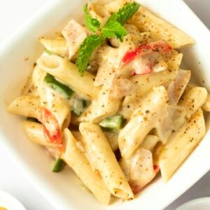 Macarrão com Queijo Feta e Tomate Cereja Assado (Feta Pasta Viral)